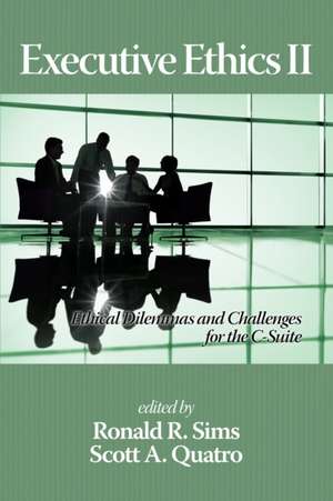 Executive Ethics II de Ronald R. Sims