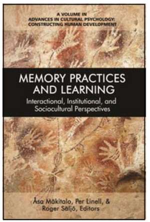 Memory Practices and Learning de Per Linell