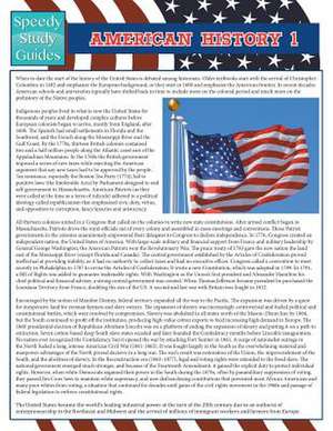 American History 1 (Speedy Study Guides) de Speedy Publishing LLC