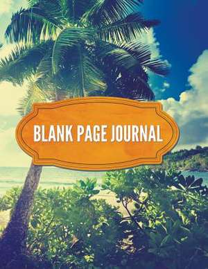 Blank Page Journal de Speedy Publishing LLC