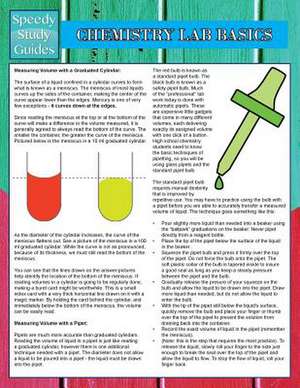 Chemistry Lab Basics (Speedy Study Guides): Learning Is Fun de Speedy Publishing LLC