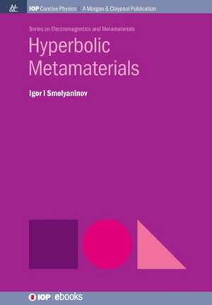 Hyperbolic Metamaterials de Igor I Smolyaninov