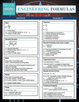 Engineering Formulas (Speedy Study Guides) de Speedy Publishing LLC