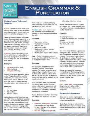 English Grammar & Punctuation (Speedy Study Guides) de Speedy Publishing LLC