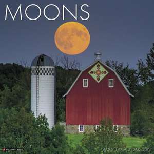 Moons 2018 Wall Calendar de Willow Creek Press