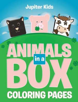 Animals in a Box (Coloring Pages) de Jupiter Kids