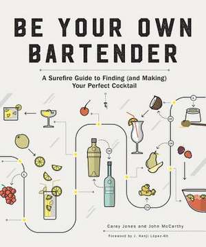 Be Your Own Bartender – A Surefire Guide to Finding (and Making) Your Perfect Cocktail de Carey Jones