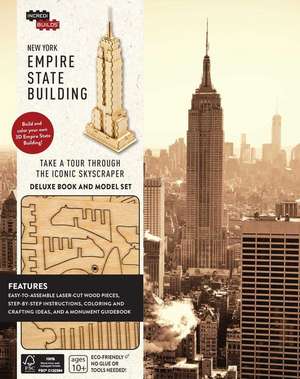 INCREDIBUILDS: NEW YORK: EMPIRE STATE BUILDING DELUXE BOOK AND MODEL SET de RICHARD PANCHYK