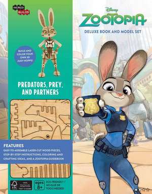 INCREDIBUILDS: DISNEY: ZOOTOPIA DELUXE BOOK AND MODEL SET de INSIGHT EDITIONS