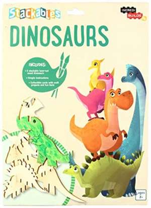 Insight Editions: IncrediBuilds Jr.: Stackables: Dinosaurs de Insight Editions