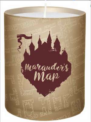 Insight Editions: Harry Potter: Marauder's Map Glass Candle de Insight Editions