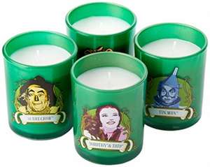 Insight Editions: The Wizard of Oz Glass Votive Candle Set de Insight Editions