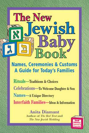 New Jewish Baby Book 2/E de Anita Diamant