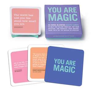 You Are Magic Inner-Truth Deck de Knock Knock