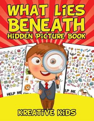 What Lies Beneath Hidden Picture Book de Kreative Kids