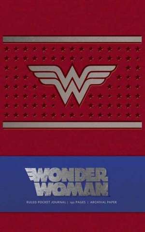 Wonder Woman Ruled Pocket Journal de Wallace