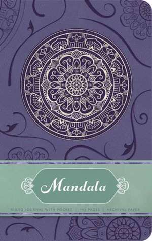 Mandala Hardcover Ruled Journal de Insight Editions