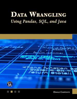 Data Wrangling Using Pandas, SQL, and Java de Oswald Campesato