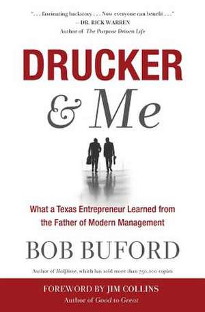 Drucker & Me de Bob Buford