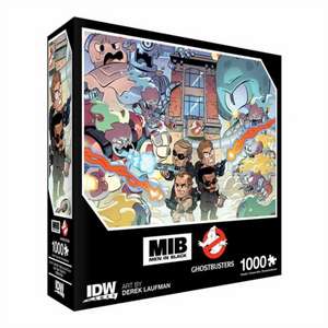 Men in Black/Ghostbusters: Ecto-Terrestrial Invasion Premium Puzzle (1000-Pc) de Idw Games