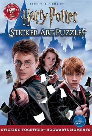 Harry Potter Sticker Art Puzzles de Editors of Thunder Bay Press