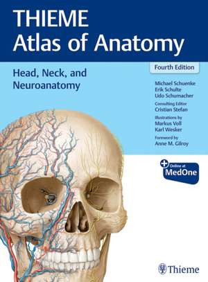 Head, Neck, and Neuroanatomy (Thieme Atlas of Anatomy) de Michael Schuenke