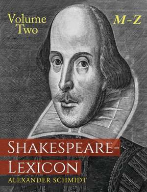 Shakespeare-Lexicon de Alexander Schmidt