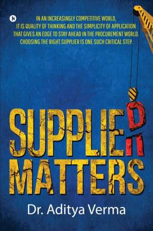 Supplier Matters de Aditya Verma