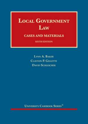 Local Government Law de David Schleicher