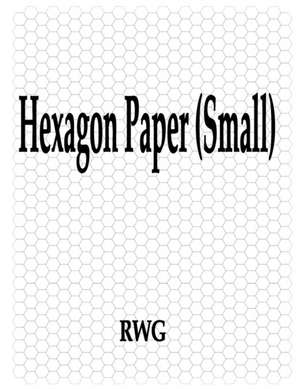 Hexagon Paper (Small) de Rwg