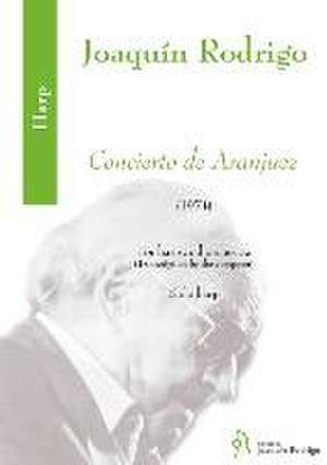 Concierto de Aranjuez for Harp and Orchestra Score de Joaquin Rodrigo