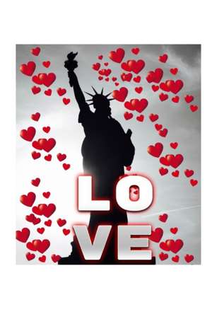 Statue Of Liberty Valentine's heart creative blank love journal de Michael Huhn