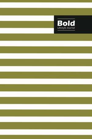 Bold Lifestyle Journal, Creative Write-in Notebook, Dotted Lines, Wide Ruled, Medium Size (A5), 6 x 9 (Beige) de Design