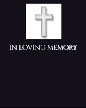 in loving memory funeral blank page Guest Book de Michael Huhn