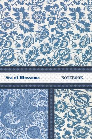 Sea of Blossoms NOTEBOOK [ruled Notebook/Journal/Diary to write in, 60 sheets, Medium Size (A5) 6x9 inches] de Iris A. Viola