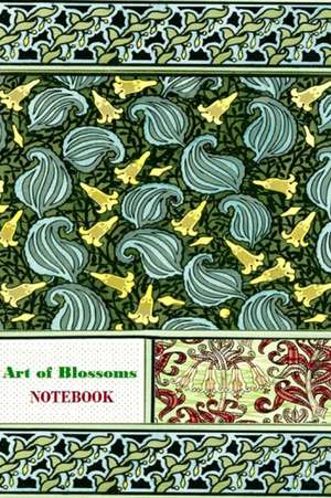 Art of Blossoms NOTEBOOK [ruled Notebook/Journal/Diary to write in, 60 sheets, Medium Size (A5) 6x9 inches] de Iris A. Viola