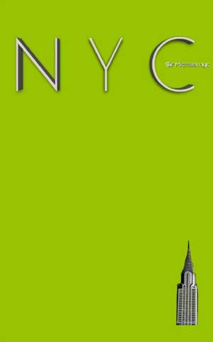 Huhn, M: NYC Chrysler building chartruce grid style page not