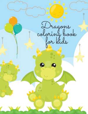 Dragons coloring book de Cristie Dozaz