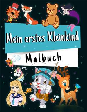 Mein Erstes Kleinkind Malbuch de Lenard Vinci Press