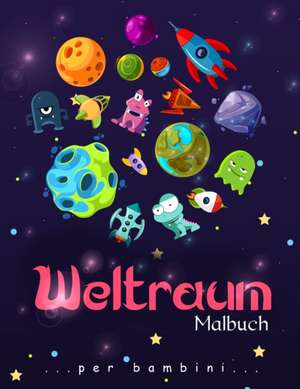 Weltraum Malbuch de Lenard Vinci Press