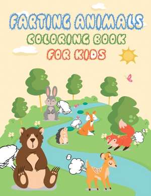 Farting Animals Coloring Book for Kids de Freshniss