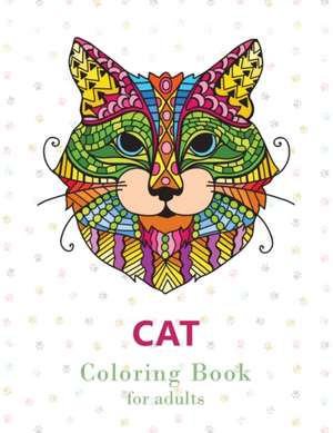 Cat Coloring Book for Adults de Freshniss