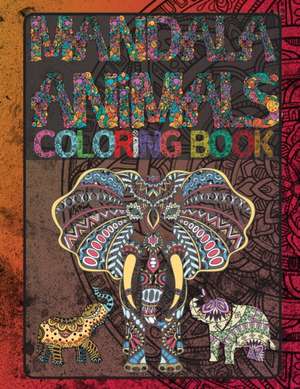 Mandala Animals Coloring book de Raz McOvoo