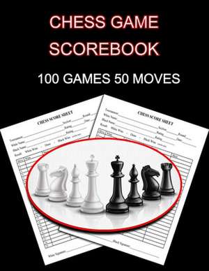 Chess Game Scorebook de Nisclaroo