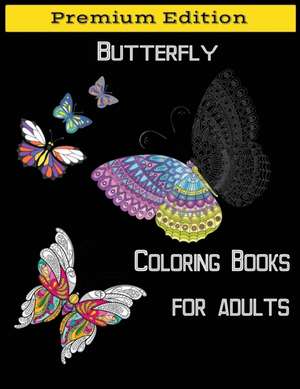 Butterflies Coloring Books for Adults de Nisclaroo