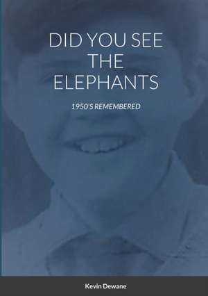 DID YOU SEE THE ELEPHANTS de Kevin Dewane