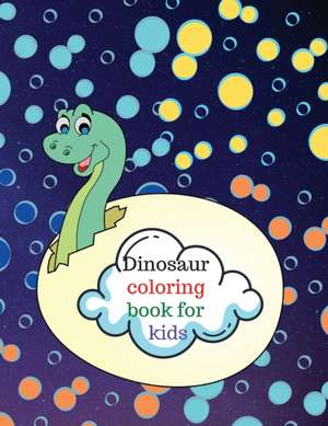 Dinosaur coloring book for kids de Cristie Dozaz