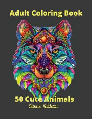 Adult coloring book de Sienna Valdeza