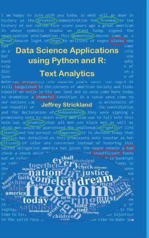 Data Science Applications using Python and R de Jeffrey Strickland