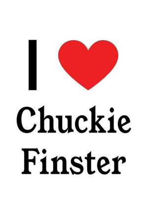 I Love Chuckie Finster: Rugrats Designer Notebook de Perfect Papers